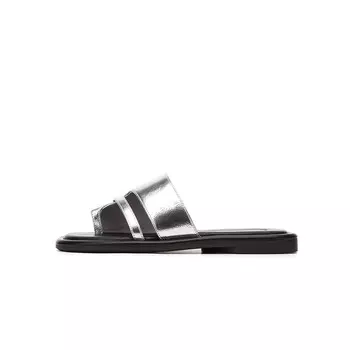 Шлепанцы женские Jin Baichuan, серебряный