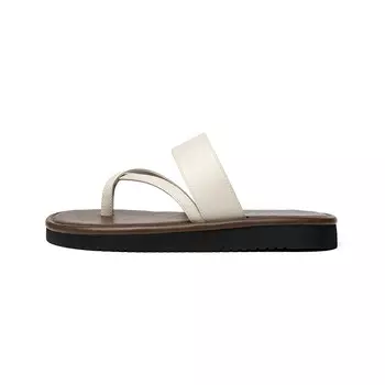 Шлепанцы женские Josiny, бежевый/коричневый