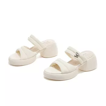 Шлепанцы женские Josiny, цвет Apricot