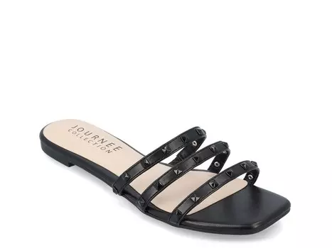 Шлепанцы женские Journee Collection Camarie, черный