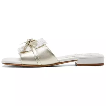 Шлепанцы женские Joypeace, золотой