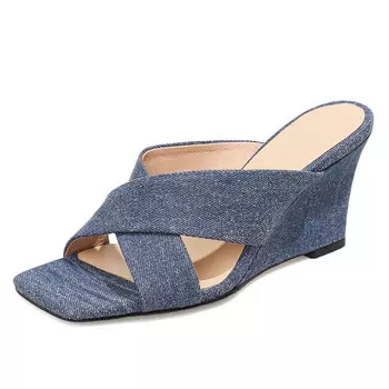 Шлепанцы женские Kemeilian, черный