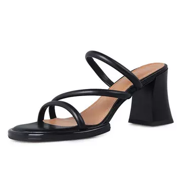 Шлепанцы женские Kemeilian, черный