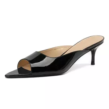 Шлепанцы женские Kemeilian, черный