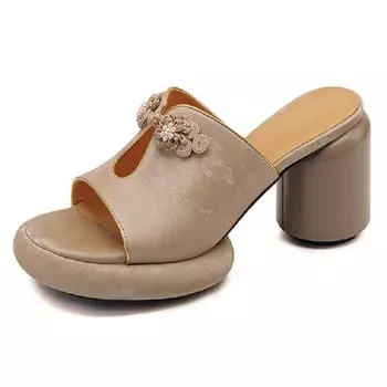 Шлепанцы женские Kemeilian, цвет Apricot