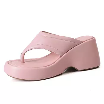 Шлепанцы женские Kemeilian, розовый