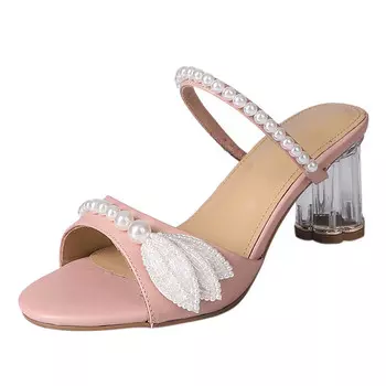 Шлепанцы женские Kemeilian, розовый