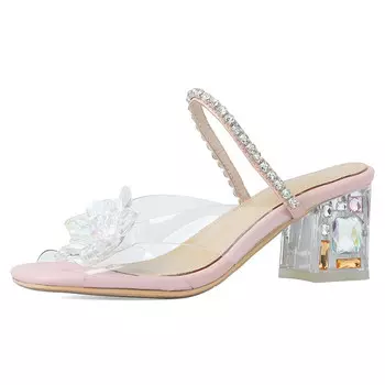 Шлепанцы женские Kemeilian, розовый