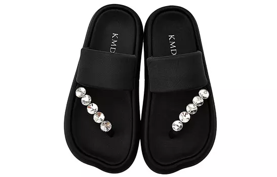 Шлепанцы женские Kmd, черный