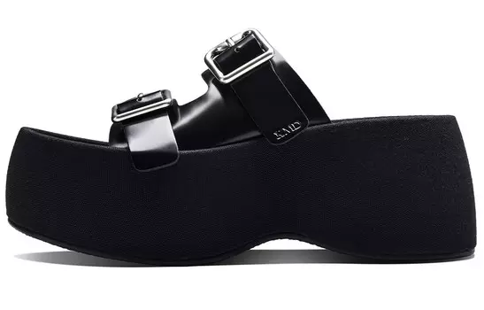 Шлепанцы женские Kmd, черный