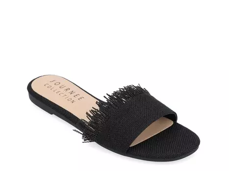 Шлепанцы женские Koreene Journee Collection, черный