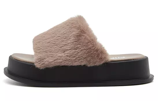 Шлепанцы женские коричневый Miffy