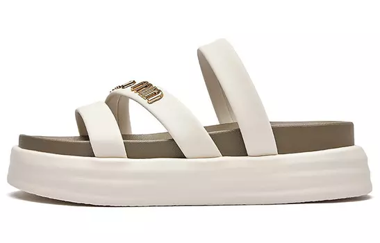 Шлепанцы женские La Chapelle, бежевый