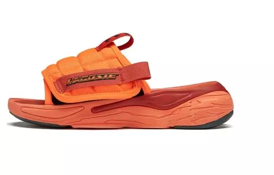 Шлепанцы женские Lacoste, оранжевый/красный