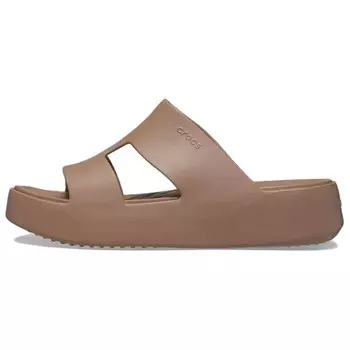 Шлепанцы женские латте Crocs, цвет Latte