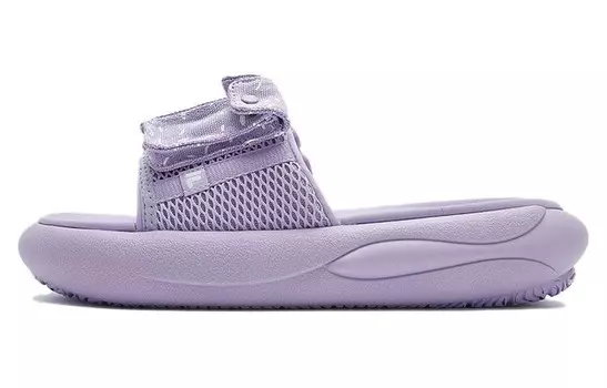 Шлепанцы женские лавандово-фиолетовые/снежно-белые Fila Fusion