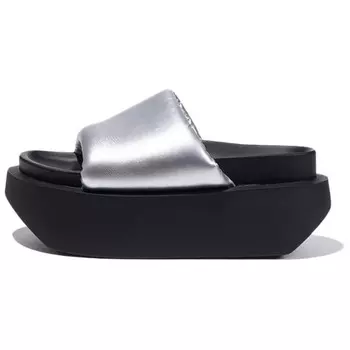 Шлепанцы женские Leme, серебряный