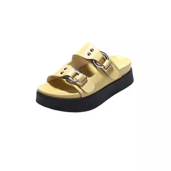 Шлепанцы женские Lesele, черный