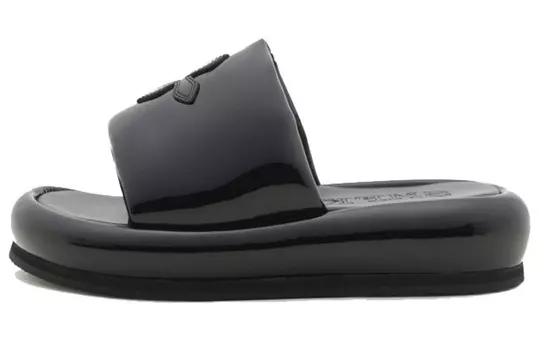 Шлепанцы женские Lightning черный Smfk