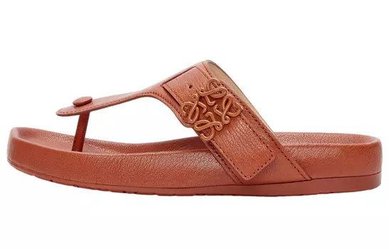 Шлепанцы женские Loewe, оранжевый