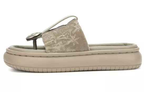 Шлепанцы женские Mio, зеленый