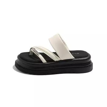 Шлепанцы женские Mis. Danny, бежевый