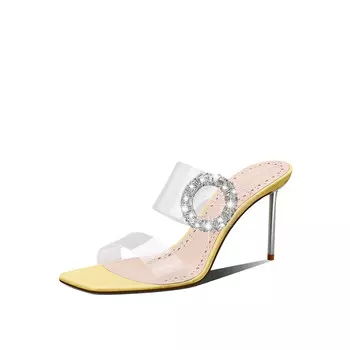 Шлепанцы женские Miss Left, белый