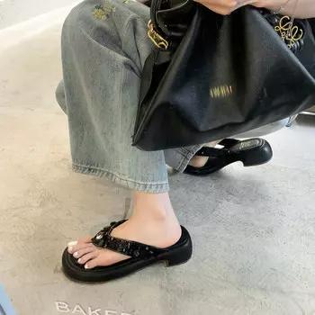 Шлепанцы женские Mukaluo, черный