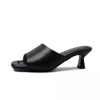 Шлепанцы женские Mukaluo, серебряный