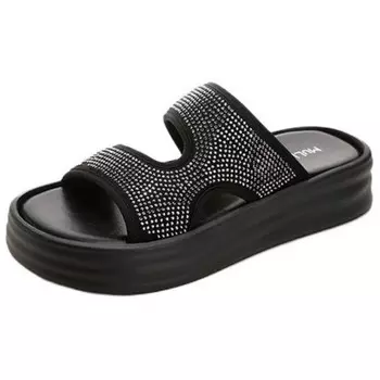 Шлепанцы женские Mulinsen, черный