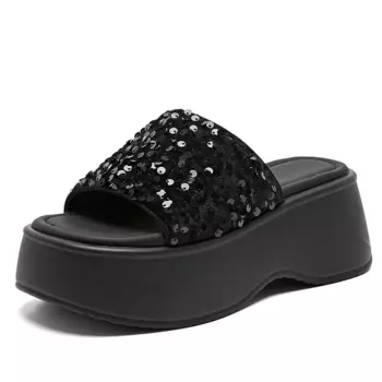 Шлепанцы женские Nrdrofficial, черный