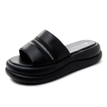 Шлепанцы женские Nrdrofficial, черный