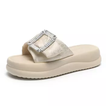 Шлепанцы женские O.L, черный