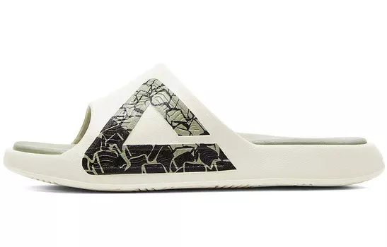 Шлепанцы женские Off-White/Green Peak