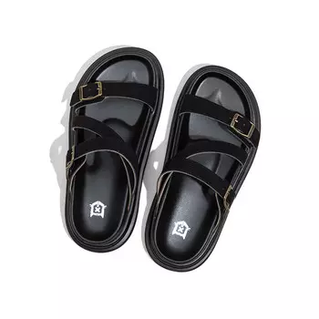 Шлепанцы женские Old Meow, черный