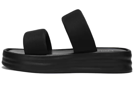 Шлепанцы женские Oms, хаки