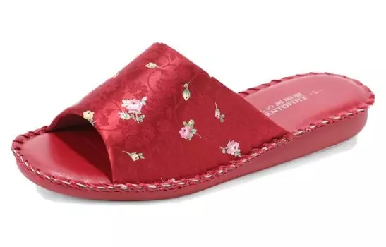 Шлепанцы женские Pansy, цвет Burgundy