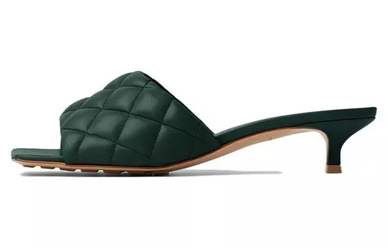 Шлепанцы женские Pine Green Bottega Veneta