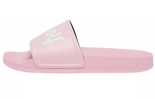 Шлепанцы женские Pool Slides Soft Pink White Women's Palm Angels