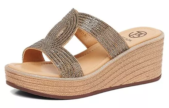 Шлепанцы женские Pt'Son, цвет Apricot