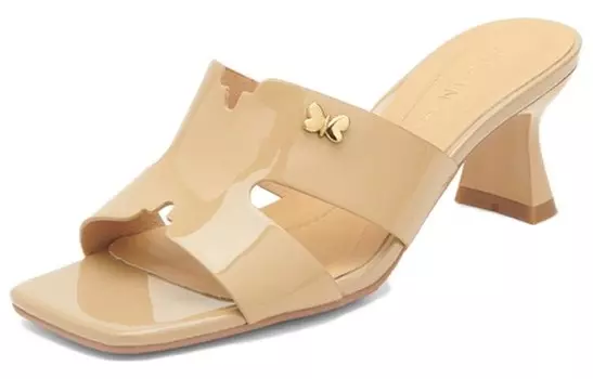 Шлепанцы женские Pt'Son, коричневый