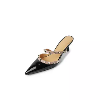 Шлепанцы женские Pvaj, черный