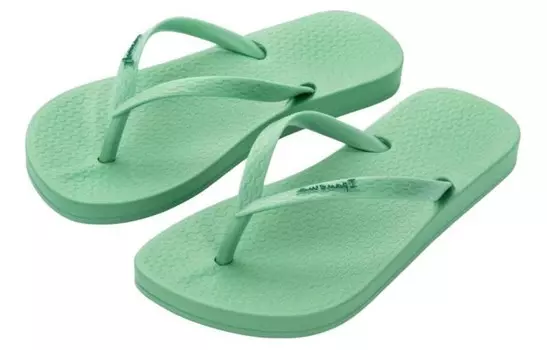Шлепанцы женские ярко-зеленые Ipanema
