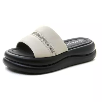 Шлепанцы женские Roubini, бежевый