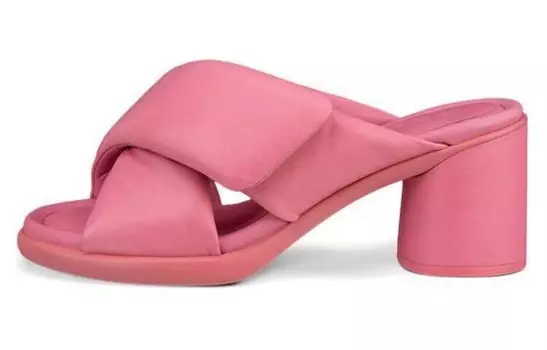 Шлепанцы женские розовые Ecco