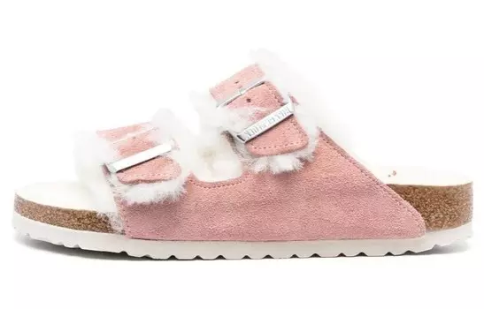 Шлепанцы женские розовый Birkenstock, розовый