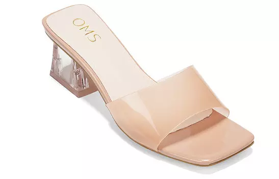 Шлепанцы женские розовый Oms, розовый