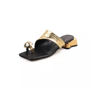 Шлепанцы женские Schilling, серебряный