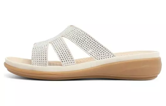 Шлепанцы женские Senda, белый