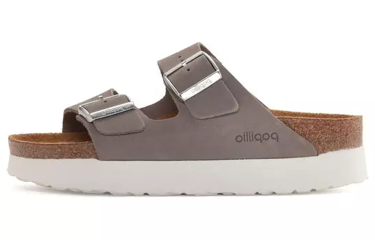 Шлепанцы женские серые Birkenstock
